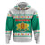 Bulgaria Christmas Hoodie with Green-White Theme, Coat of Arms, and National Flag Motif - Wonder Print Shop