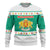 Bulgaria Christmas Ugly Christmas Sweater with Green-White Theme, Coat of Arms, and National Flag Motif - Wonder Print Shop