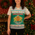 Bulgaria Christmas Knitted V-Neck Vest with Green-White Theme, Coat of Arms, and National Flag Motif - Wonder Print Shop