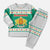 Bulgaria Christmas Pajama Set with Green-White Theme, Coat of Arms, and National Flag Motif - Wonder Print Shop