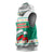 Bulgaria Christmas Sleeveless Hoodie with Green-White Theme, Coat of Arms, and National Flag Motif - Wonder Print Shop