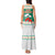 Bulgaria Christmas Tank Maxi Dress with Green-White Theme, Coat of Arms, and National Flag Motif - Wonder Print Shop