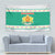 Bulgaria Christmas Tapestry with Green-White Theme, Coat of Arms, and National Flag Motif - Wonder Print Shop