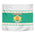 Bulgaria Christmas Tapestry with Green-White Theme, Coat of Arms, and National Flag Motif - Wonder Print Shop