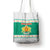 Bulgaria Christmas Tote Bag with Green-White Theme, Coat of Arms, and National Flag Motif - Wonder Print Shop