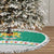 Bulgaria Christmas Tree Skirt with Green-White Theme, Coat of Arms, and National Flag Motif - Wonder Print Shop