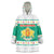 Bulgaria Christmas Wearable Blanket Hoodie with Green-White Theme, Coat of Arms, and National Flag Motif - Wonder Print Shop