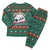 Bulgaria Christmas Pajama Set with Green-Red Theme, Golden Lion, and Santa Sleigh Motif - Wonder Print Shop