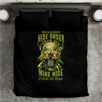 Your Demons Hide Under Your Bed Bedding Set - Wonder Print Shop