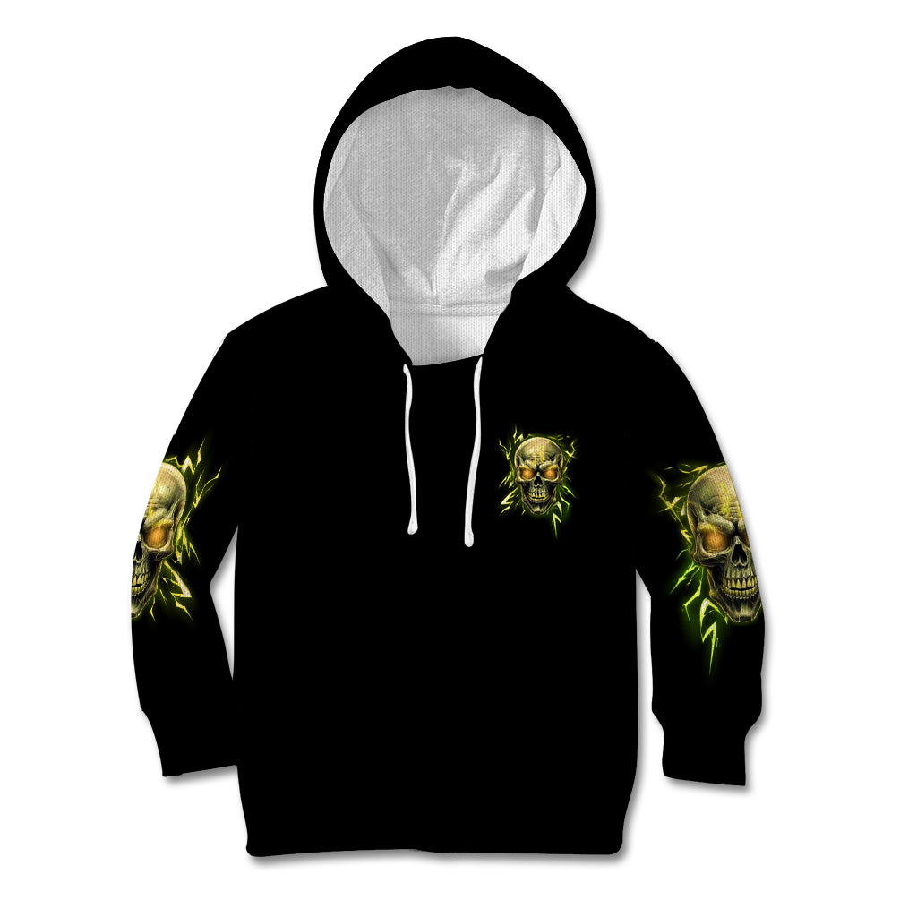 Your Demons Hide Under Your Bed Kid Hoodie - Wonder Print Shop