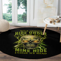 your-demons-hide-under-your-bed-round-carpet