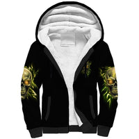 Your Demons Hide Under Your Bed Sherpa Hoodie - Wonder Print Shop