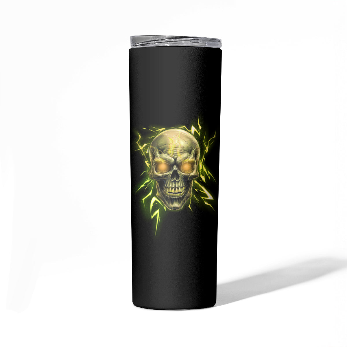 Your Demons Hide Under Your Bed Skinny Tumbler - Wonder Print Shop
