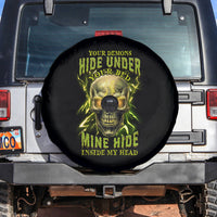 Your Demons Hide Under Your Bed Spare Tire Cover - Wonder Print Shop