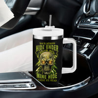 Your Demons Hide Under Your Bed Tumbler With Handle - Wonder Print Shop