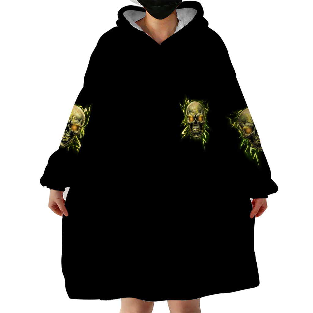 Your Demons Hide Under Your Bed Wearable Blanket Hoodie - Wonder Print Shop