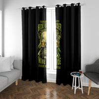 Your Demons Hide Under Your Bed Window Curtain - Wonder Print Shop