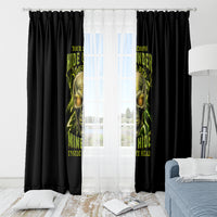 Your Demons Hide Under Your Bed Window Curtain - Wonder Print Shop