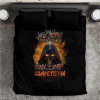 When I Was Born Reaper Fire Bedding Set - Wonder Print Shop