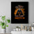 When I Was Born Reaper Fire Canvas Wall Art - Wonder Print Shop