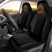 When I Was Born Reaper Fire Car Seat Cover - Wonder Print Shop