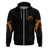When I Was Born Reaper Fire Hoodie - Wonder Print Shop