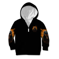 When I Was Born Reaper Fire Kid Hoodie - Wonder Print Shop