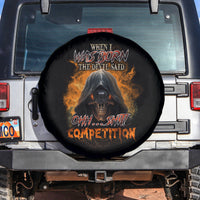 When I Was Born Reaper Fire Spare Tire Cover - Wonder Print Shop
