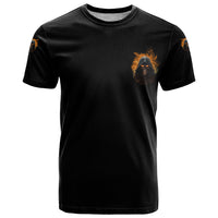 When I Was Born Reaper Fire T Shirt - Wonder Print Shop