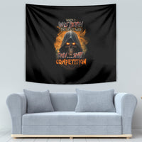 When I Was Born Reaper Fire Tapestry - Wonder Print Shop