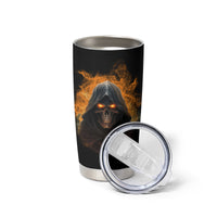 When I Was Born Reaper Fire Tumbler Cup - Wonder Print Shop
