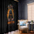 When I Was Born Reaper Fire Window Curtain - Wonder Print Shop