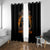 When I Was Born Reaper Fire Window Curtain - Wonder Print Shop