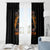 When I Was Born Reaper Fire Window Curtain - Wonder Print Shop
