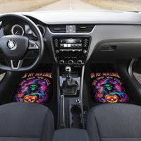 In My Defense I Was Left Unsupervised Halloween Car Mats - Wonder Print Shop