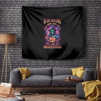 In My Defense I Was Left Unsupervised Halloween Tapestry - Wonder Print Shop