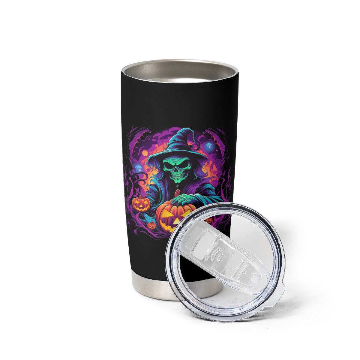 In My Defense I Was Left Unsupervised Halloween Tumbler Cup - Wonder Print Shop