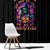 In My Defense I Was Left Unsupervised Halloween Window Curtain - Wonder Print Shop