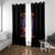 In My Defense I Was Left Unsupervised Halloween Window Curtain - Wonder Print Shop