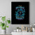 I'm Not Anti-social Mad Reaper Skull Canvas Wall Art - Wonder Print Shop