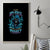 I'm Not Anti-social Mad Reaper Skull Canvas Wall Art - Wonder Print Shop