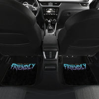 I'm Not Anti-social Mad Reaper Skull Car Mats - Wonder Print Shop