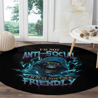 im-not-anti-social-mad-reaper-skull-round-carpet