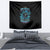 I'm Not Anti-social Mad Reaper Skull Tapestry - Wonder Print Shop