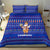 Cambodia Christmas Bedding Set with Santa in Traditional Outfit Elephant Dancers and Snowflake Pattern - Wonder Print Shop