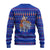 Cambodia Christmas Ugly Christmas Sweater with Santa in Traditional Outfit Elephant Dancers and Snowflake Pattern - Wonder Print Shop