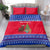 Cambodia Christmas Bedding Set with Buffalo Children Holiday Tree Snowflakes and Khmer Pattern Design - Wonder Print Shop