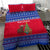 Cambodia Christmas Bedding Set with Buffalo Children Holiday Tree Snowflakes and Khmer Pattern Design - Wonder Print Shop