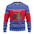 Cambodia Christmas Ugly Christmas Sweater with Buffalo Children Holiday Tree Snowflakes and Khmer Pattern Design - Wonder Print Shop