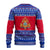Cambodia Christmas Ugly Christmas Sweater with Buffalo Children Holiday Tree Snowflakes and Khmer Pattern Design - Wonder Print Shop